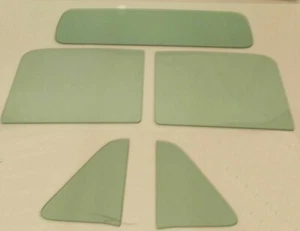 Glass Studebaker R Series Pickup Truck 1949 & 1954 - 1964 Green Vent Door Rear - Picture 1 of 5