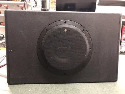 Subwoofer Rockford Fosgate P300-10T - Amplificador Amplificador Integrado Negro 10" BONITO Foto 1 de 4