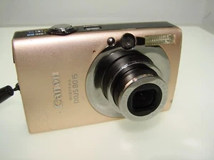 Canon IXUS 80 / PowerShot digital elph SD1100 Compact digital camera gold Tested - Picture 1 of 20