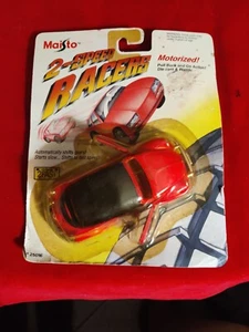 2-SPEED RACERS VW 1303 CABRIOLET MAISTO 1992 NEW - Picture 1 of 3