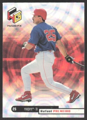 1999 Upper Deck HoloGrFX Rafael Palmeiro Baltimore Orioles #58 - Image 1 of 2