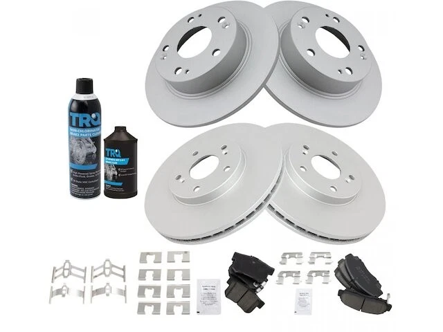 Комплект переднего и заднего тормозных колодок и ротора для Acura TSX 2007 2005 HZ942XX 2004-2008 годов выпуска - Изображение 1 из 1