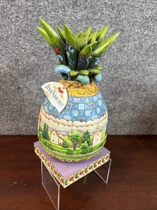 Jim Shore 2006 Pineapple Welcome All Heartwood Creek statuina villaggio 4007666 - Foto 1 di 5