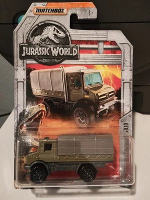 Matchbox Jurassic World 2018 - Mercedes-Benz Unimog U 5020 FMX09 Foto 1 de 4