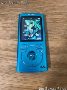 Sony Walkman NW-S764 8GB blau Digital Media Player MP3 MPEG-4 mit Hülle Bundle - Bild 1 von 4