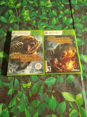 XBOX 360 Cabela's Dangerous Hunts 2011 And 2013 Bundle Of 2 Games - Image 1 of 4