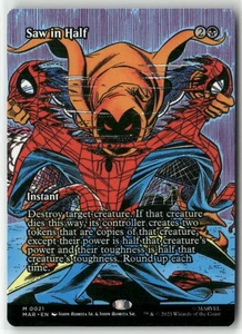 MTG Saw in Half 0021 Regular (Borderless) Marvel Universe Eternal-Legal NM MAR - Bild 1 von 1
