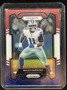 2023 Panini Prizm #78 Micah Parsons Red White and Blue - Picture 1 of 2