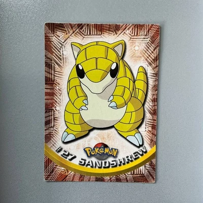 * 2000 Pokemon Topps Series 1 Einzelkarte Single Card - # 27 Sandshrew - Bild 1 von 2