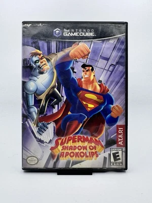 Superman: Shadow of Apokolips (Nintendo GameCube) [Disc & Box] Tested Working - Image 1 of 4