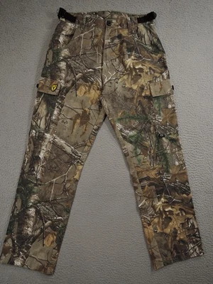 Scent Blocker Pants Mens Medium 30x29 S3 Realtree Camo Cargo Adjustable Hunting - Image 1 of 4