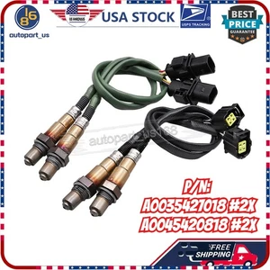 4PCS O2 Oxygen Sensor For Mercedes R350 ML350 3.5L S550 E550 5.5L Front Rear US - Picture 1 of 12