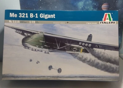 ITALERI MESSERSCHMITT ME-321 B-1 GIGANT  1/72  1115 MODEL KIT - NEW SEALED BOX - Image 1 of 4