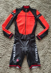 Traje de Velocidad Castelli Sanremo CX 2.0 Manga Larga Thermoflex Talla: 2XL ¡NUEVO! - Imagen 1 de 24