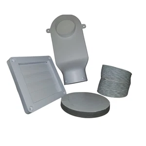 Westinghouse 100mm Outlet Dryer Vent Kit | PN: 90040260-ULX104W | Free Shipping - Bild 1 von 4