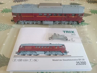 Trix 25200 Diesellok BR 120 der DR, Epoche IV, mit Sound, H0 - Bild 1 von 4