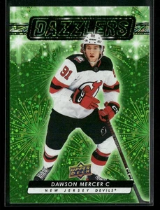 Upper Deck Serie 2 2023-24 - Abbaglianti Dawson Mercer #DZ-72 Verde - Foto 1 di 2