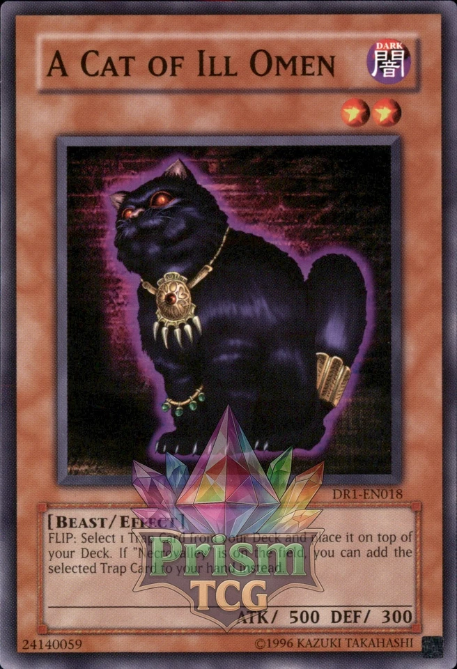 A Cat of Ill Omen DR1-EN018 Yugioh - Image 1 of 1