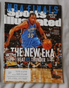 Kevin Durant Oklahoma City Thunder NBA Finals June 18 2012 Sports Illustrated Ex - Picture 1 of 1