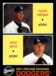 2002 Upper Deck Vintage Baseball Card #188 R.Rodriguez/C.Garcia