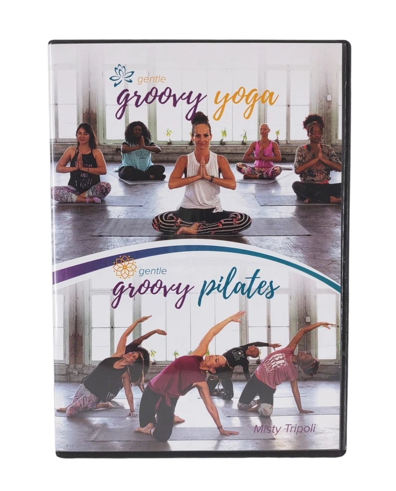 MISTY TRIPOLI (2-Disc) Gentle Groovy Yoga & Gental Groovy Pilates Workout 2019 - Image 1 of 4