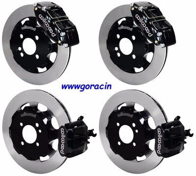 KIT DE FRENOS DE DISCO WILWOOD delanteros y traseros para MINI-COOPER 2002-2015, líneas, pinzas Foto 1 de 4