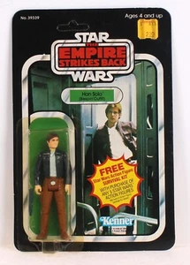 Vintage 1980 Star Wars Han Solo - Kenner - 41 Back MOC - Bild 1 von 2