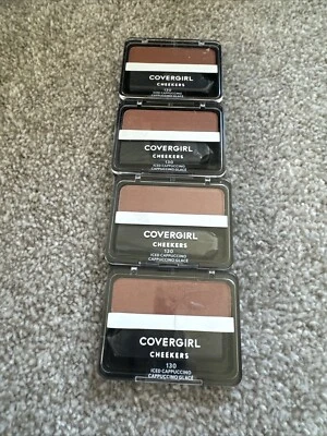 COVERGIRL Cheekers Blush 130 ICED CAPPUCCINO sealed Lot Of 4 - Image 1 of 3