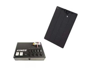 Adventure Kings 12V Control Box + 160W Semi-Flexible Solar Panel Monocrystalline - Picture 1 of 11