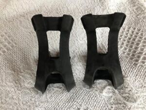 Unbranded Black Plastic Toe Clips - Used No Packaging - Size M