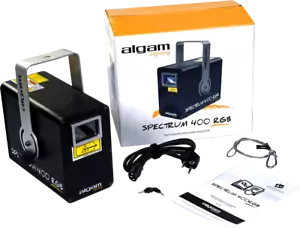 LASER D'ANIMATION 400MW RGB ALGAM LIGHTING SPECTRUM400RGB - Foto 1 di 8