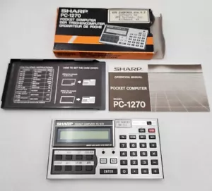 Sharp Pocket Computer PC-1270 with APR Examiner 4.2 - Picture 1 of 7