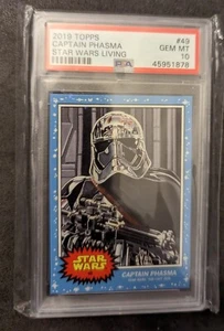 2019 Topps Star Wars Living Set Captain Phasma PSA 10 Gem Mint SP Card #49 - Picture 1 of 1