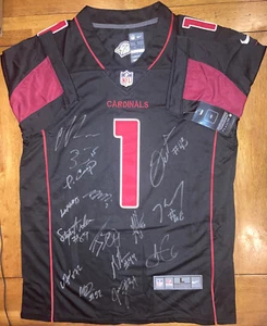 Kyler Murray Jersey Autographed Signed By 14 Players Including JJ Watt! - Picture 1 of 3