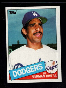 1985 Topps Baseball #626 German Rivera SET BREAK