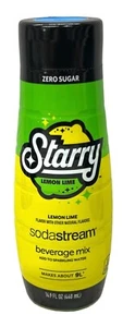 Sodastream Starry Zero Sugar Lemon Lime Beverage Mix 14.9 oz Soda Stream - Picture 1 of 1