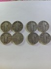 Standing Liberty Quarters-90%Silver- U.S Coins-$2 Fv-Lot of 8-Fully Readable.👾