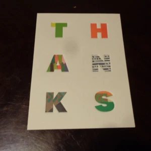 Konvolut 12 Punzen Danke Grußkarten #50 - Bild 1 von 3