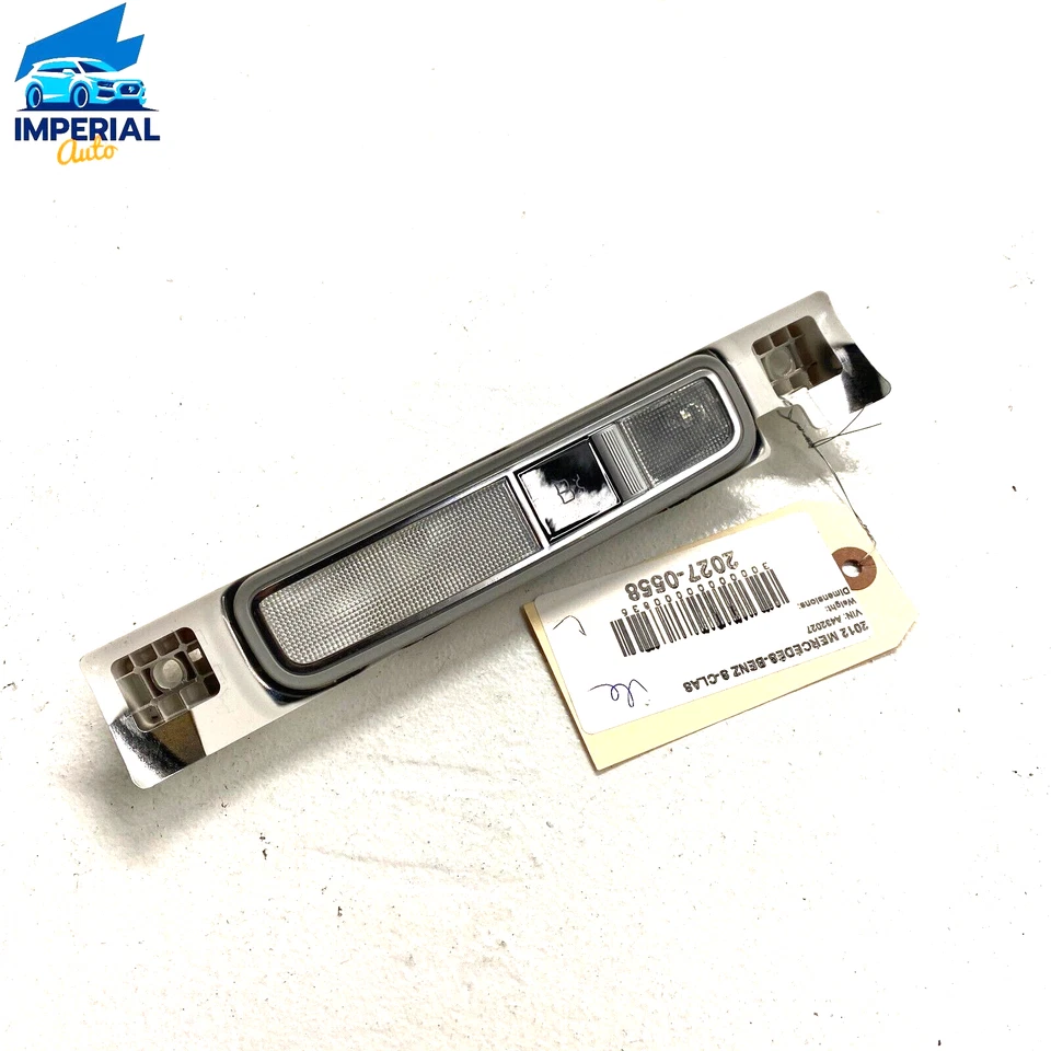 Luz de lectura trasera izquierda del lado del conductor Mercedes-Benz W221 S550 2007-2013 OEM Foto 1 de 4