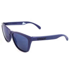 Oakley Frogskins Pilgrim Surf and Supply Matte Navy w/Ice Iridium OO9013-02 RARE - Picture 1 of 2