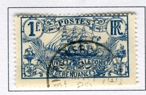 FRENCH COLONIES; NEW CALEDONIA 1905 Pictorial issue fine used 1F. value - Picture 1 of 1