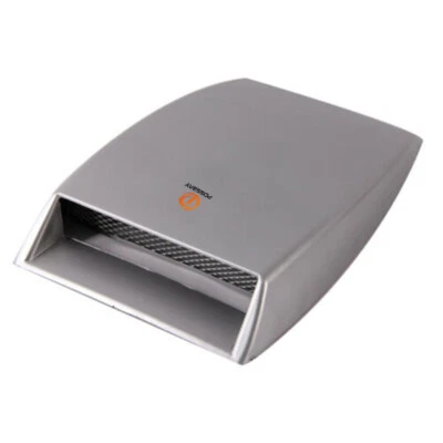 Car Decorative Air Flow Intake Hood Scoop Bonnet Vent Sticker Cover Decor - Image 1 of 4
