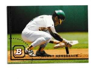 RICKEY HENDERSON 1994 Bowman #80 Oakland A's NY Yankees Blue Jays NY Mets - Picture 1 of 2