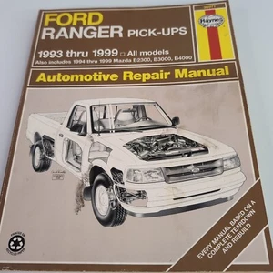 Haynes Repair Manual 36071 Ford Ranger 93-1999 All Models Also Mazda B-Series - Picture 1 of 7