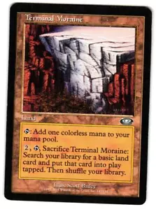 Magic_the_gathering Planeshift Terminal Moraine #142 2001,MTG,LP Uncommon - Picture 1 of 2