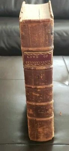 1797 Laws of the Commonwealth of PA, Vol. 1 1700-1781 1st Abolition of slavery - Picture 1 of 12