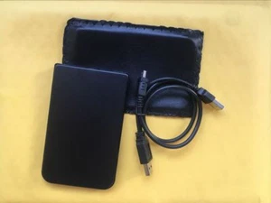 NEW Black 2.5" 750 GB Portable External Hard Drive HDD USB 2.0 NOT 500GB - Picture 1 of 5