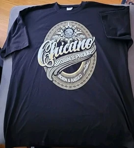 Chicano Brown & Proud 4xl Black Tshirt - Picture 1 of 4