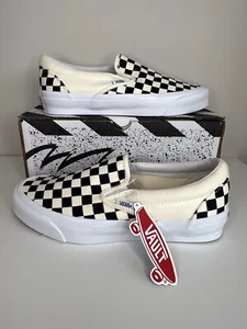 Vans Vault Og Classic Slip On Checkerboard Trainers Shoes Various Sizes - Picture 1 of 7