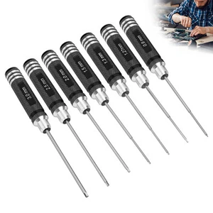 7pcs Hex Nut Screwdriver Set Repair Tool for RC Car Traxxas Helicopter 0.9-3 mm - Picture 1 of 7